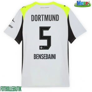 Borussia Dortmund Ramy Bensebaini #5 Bortatröja 2025-26 Kortärmad